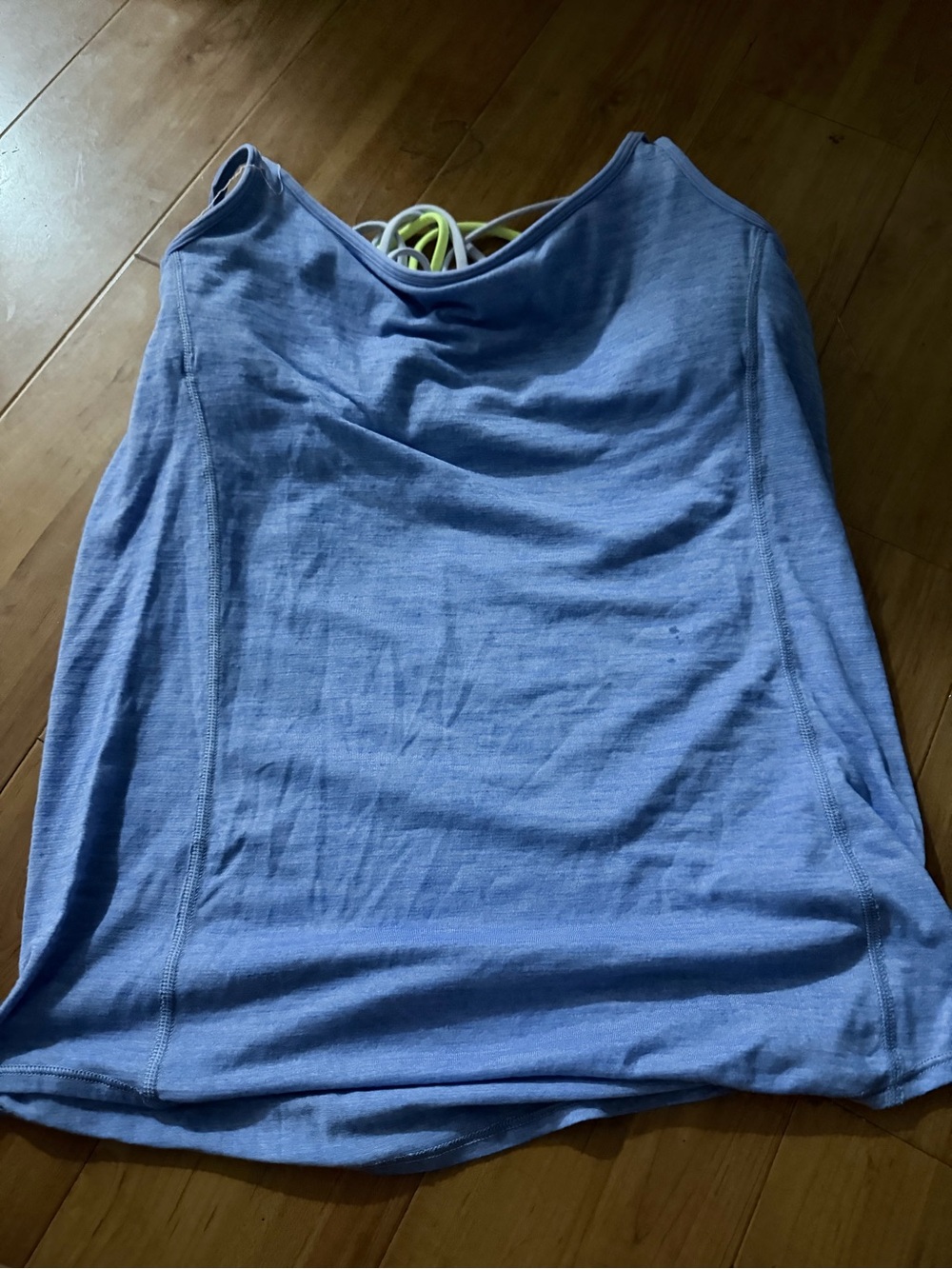 lululemon athletica Sky Blue Strappy-Back Tank